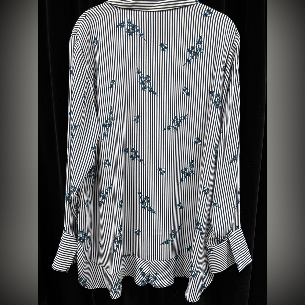Joan Rivers Striped Blouse - Picture 2 of 2